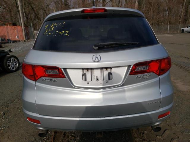 5J8TB18547A016771 - 2007 ACURA RDX TECHNOLOGY SILVER photo 6