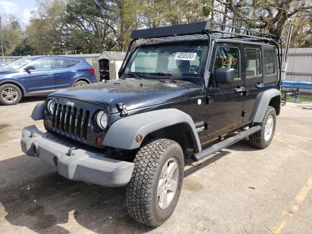 1J4BA3H19AL218016 - 2010 JEEP WRANGLER U SPORT შავი ფოტო 1