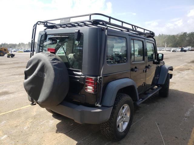 1J4BA3H19AL218016 - 2010 JEEP WRANGLER U SPORT შავი ფოტო 3