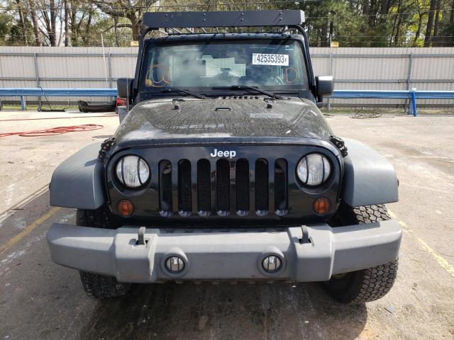 1J4BA3H19AL218016 - 2010 JEEP WRANGLER U SPORT შავი ფოტო 5