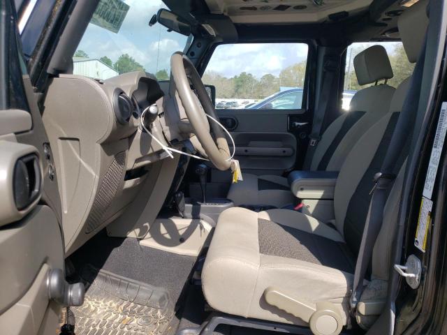 1J4BA3H19AL218016 - 2010 JEEP WRANGLER U SPORT შავი ფოტო 7