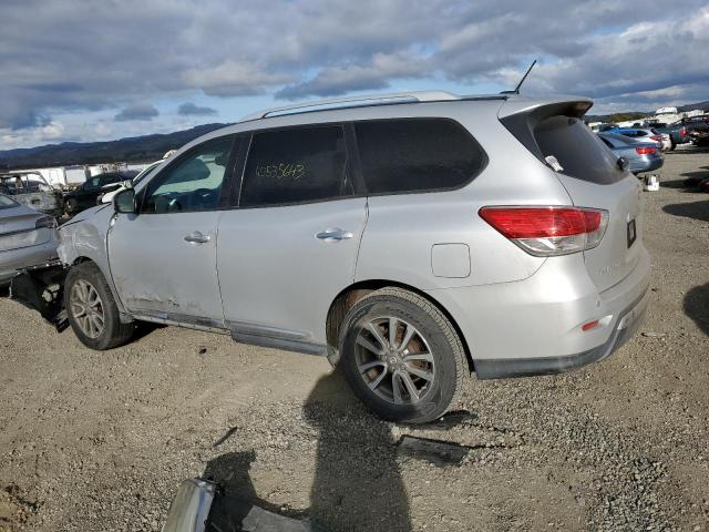 5N1AR2MM4EC623206 - 2014 NISSAN PATHFINDER S 银色 照片 2