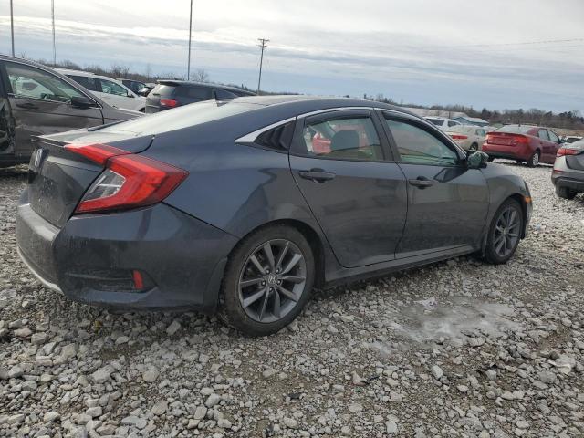 2HGFC1F76KH650902 - 2019 HONDA CIVIC EXL ლურჯი ფოტო 3