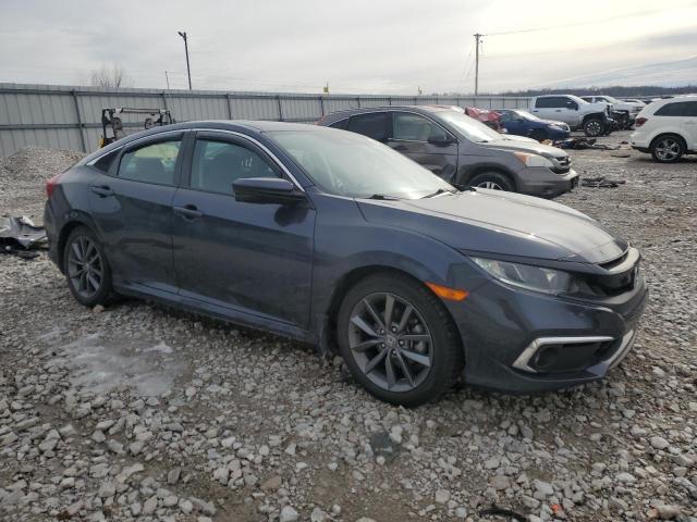 2HGFC1F76KH650902 - 2019 HONDA CIVIC EXL ლურჯი ფოტო 4