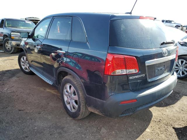 5XYKT4A10CG240288 - 2012 KIA SORENTO BASE BLUE photo 2