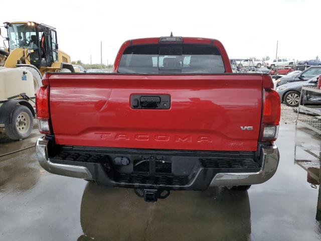 3TMAZ5CN8KM108865 - 2019 TOYOTA TACOMA DOUBLE CAB RED photo 6