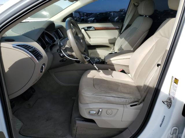 WA1AGBFE0CD001297 - 2012 AUDI Q7 PRESTIGE WHITE photo 7