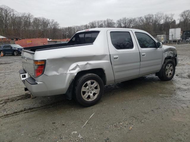 2HJYK16508H511930 - 2008 HONDA RIDGELINE RTL SILVER photo 3