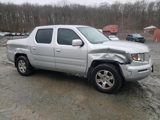 2HJYK16508H511930 - 2008 HONDA RIDGELINE RTL SILVER photo 4