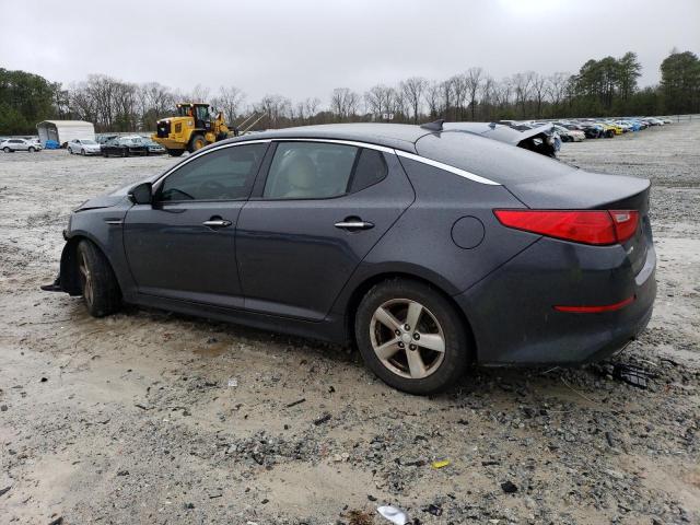 5XXGM4A73FG512140 - 2015 KIA OPTIMA LX GRAY photo 2