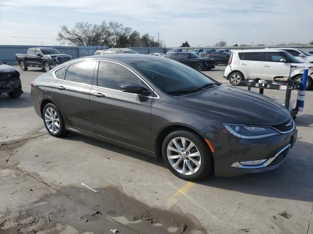 1C3CCCCG2FN549147 - 2015 CHRYSLER 200 C GRAY photo 4