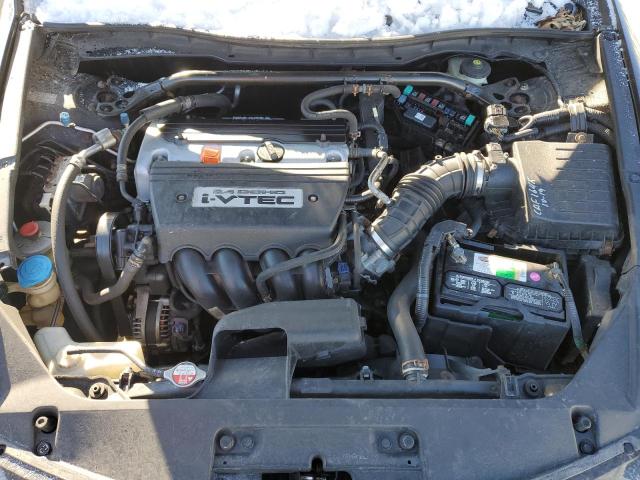 1HGCS12738A001822 - 2008 HONDA ACCORD EX BLACK photo 11