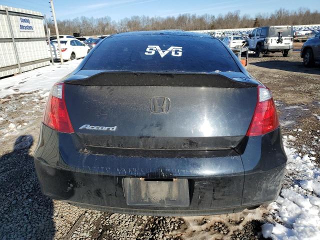 1HGCS12738A001822 - 2008 HONDA ACCORD EX BLACK photo 6