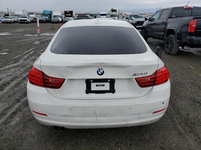 WBA4A9C57FGL85886 - 2015 BMW 428 I GRAN COUPE SULEV WHITE photo 6