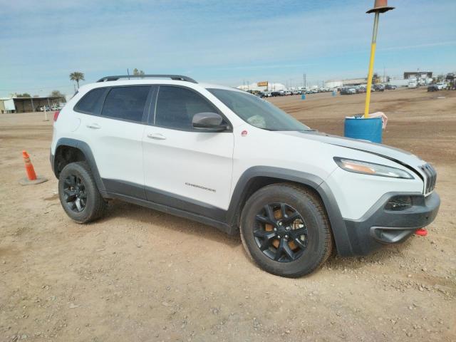 1C4PJMBX6JD528861 - 2018 JEEP CHEROKEE TRAILHAWK WHITE photo 4