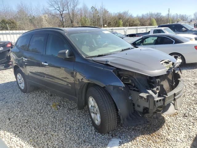 1GNKRFED7GJ154679 - 2016 CHEVROLET TRAVERSE LS BLACK photo 4