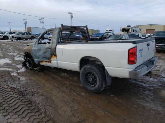 3D7KS26A87G813712 - 2007 DODGE RAM 2500 ST WHITE photo 2