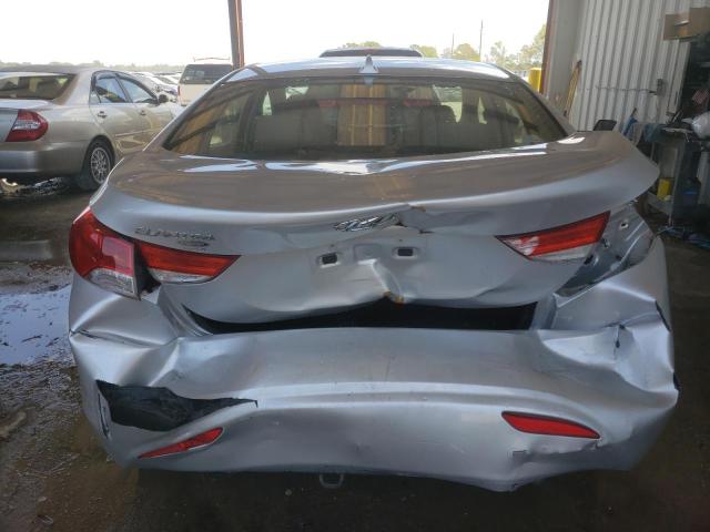 KMHDH4AEXDU664098 - 2013 HYUNDAI ELANTRA GLS SILVER photo 6