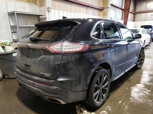 2FMTK4AP3FBC35571 - 2015 FORD EDGE SPORT BLACK photo 3