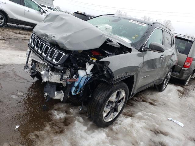 3C4NJDCB7LT142473 - 2020 JEEP COMPASS LIMITED GRAY photo 1