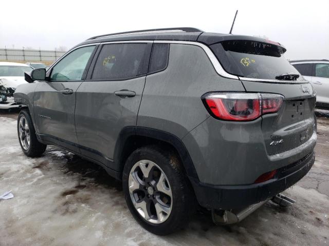 3C4NJDCB7LT142473 - 2020 JEEP COMPASS LIMITED GRAY photo 2