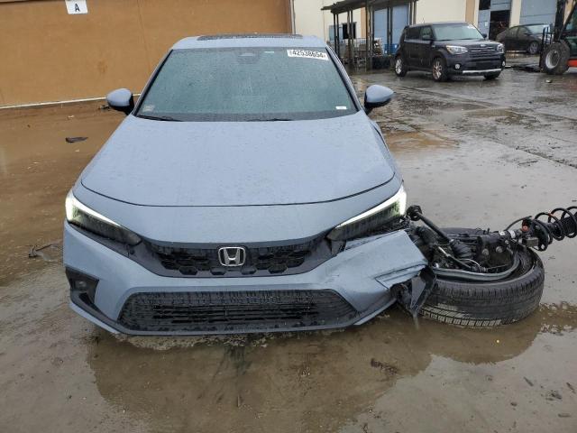 19XFL1H84NE011826 - 2022 HONDA CIVIC SPORT TOURING GRAY photo 5