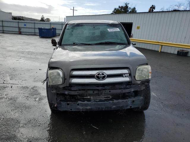 5TBDT44196S547673 - 2006 TOYOTA TUNDRA DOUBLE CAB SR5 CHARCOAL photo 5