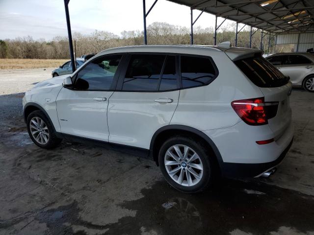 5UXWZ7C39H0V93852 - 2017 BMW X3 SDRIVE28I WHITE photo 2