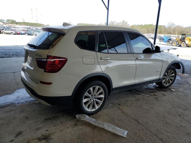 5UXWZ7C39H0V93852 - 2017 BMW X3 SDRIVE28I WHITE photo 3