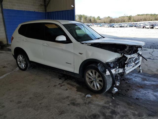 5UXWZ7C39H0V93852 - 2017 BMW X3 SDRIVE28I WHITE photo 4