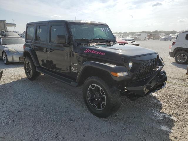 1C4HJXEN8LW148069 - 2020 JEEP WRANGLER U SAHARA BLACK photo 4