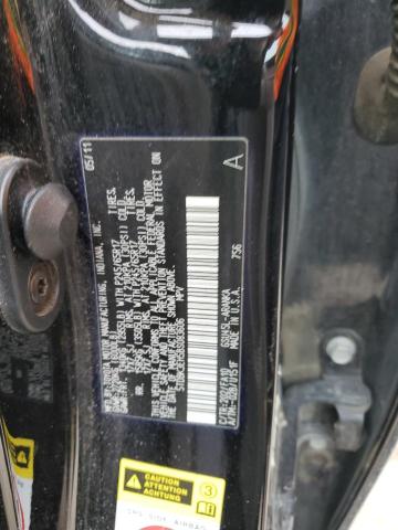 5TDBK3EH5BS083606 - 2011 TOYOTA HIGHLANDER BASE Қара фото 12