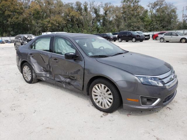 3FADP0L38AR426934 - 2010 FORD FUSION HYBRID GRAY photo 4