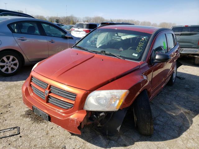 1B3HB48A59D120028 - 2009 DODGE CALIBER SXT ORANGE photo 1