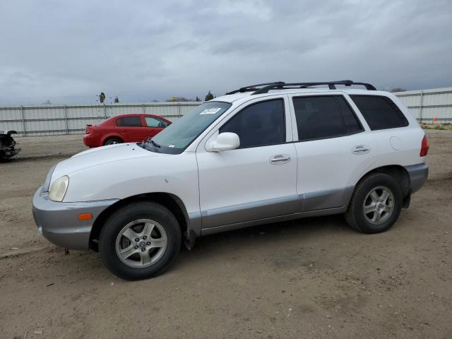 KM8SC13D62U322380 - 2002 HYUNDAI SANTA FE GLS WHITE photo 1