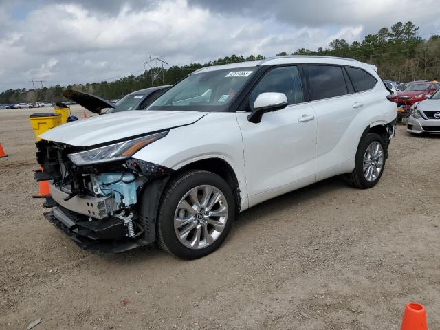 5TDYARAH4PS517835 - 2023 TOYOTA HIGHLANDER HYBRID LIMITED WHITE photo 1