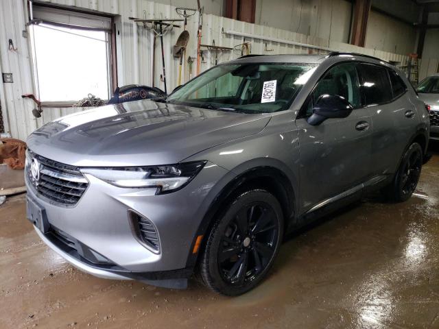 LRBFZPR43MD080339 - 2021 BUICK ENVISION ESSENCE GRAY photo 1