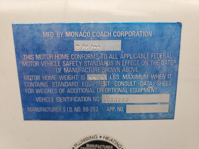 4SLC2UP3021130727 - 2002 CAMPER TRAILER TWO TONE photo 10