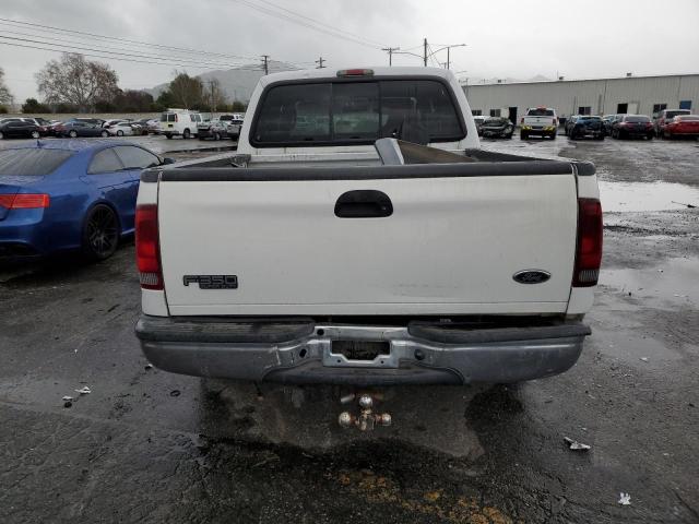 1FTNW20L43EA90626 - 2003 FORD F250 SUPER DUTY WHITE photo 6