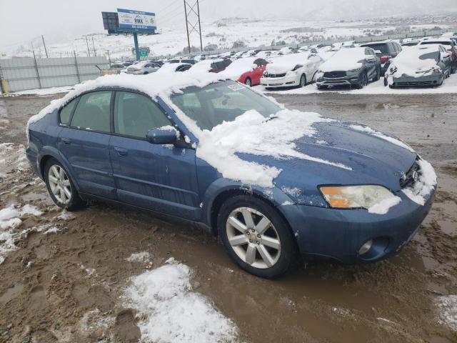 4S4BL62C977202147 - 2007 SUBARU LEGACY OUTBACK 2.5I LIMITED BLUE photo 4