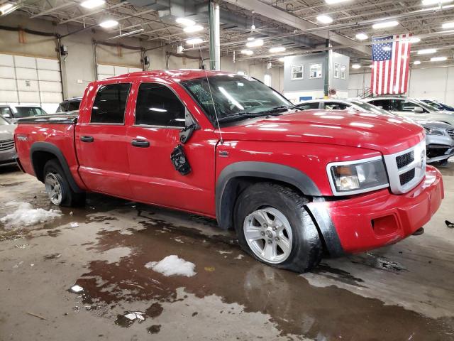 1D7RW7GP3BS521406 - 2011 DODGE DAKOTA TRX RED photo 4