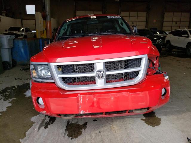 1D7RW7GP3BS521406 - 2011 DODGE DAKOTA TRX RED photo 5