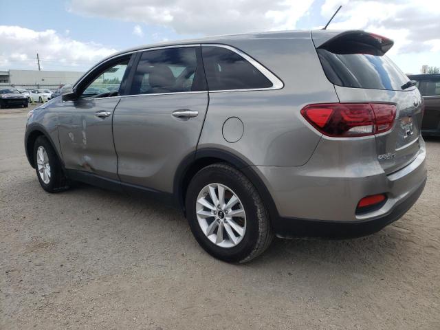 5XYPG4A36KG516466 - 2019 KIA SORENTO L GRAY photo 2