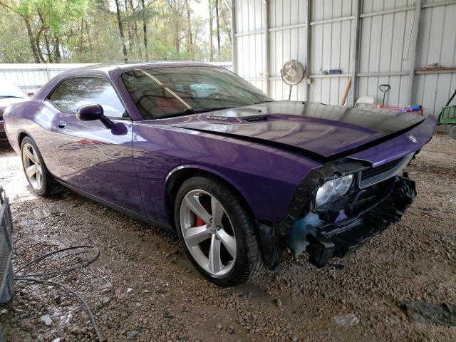 2B3CJ7DW7AH191111 - 2010 DODGE CHALLENGER SRT-8 PURPLE photo 4