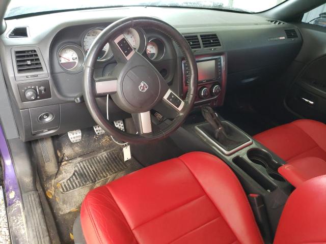 2B3CJ7DW7AH191111 - 2010 DODGE CHALLENGER SRT-8 紫色 照片 8