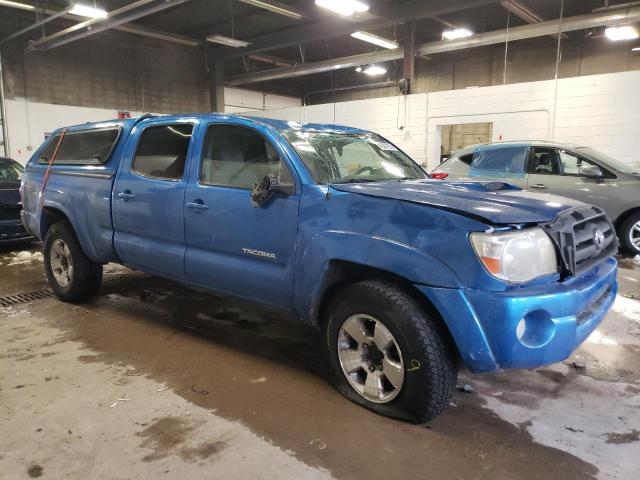 5TEMU52N27Z386782 - 2007 TOYOTA TACOMA DOUBLE CAB LONG BED BLUE photo 4