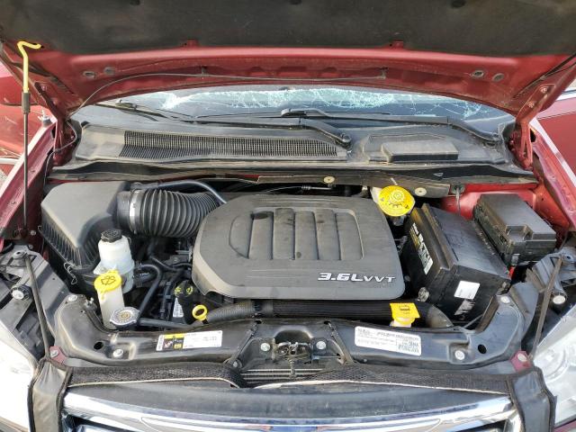 2C4RC1BG9GR214046 - 2016 CHRYSLER TOWN & COU TOURING 勃艮第红 照片 12