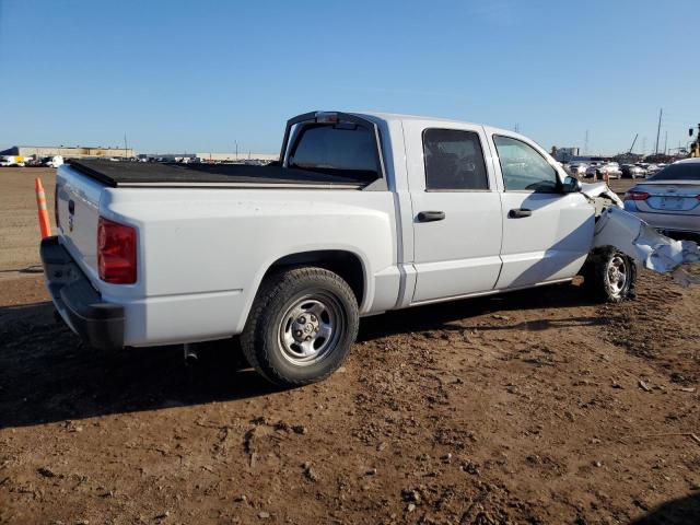 1D7HE28K87S162033 - 2007 DODGE DAKOTA QUAD WHITE photo 3