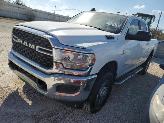 3C6UR5DL4NG103876 - 2022 RAM 2500 BIG HORN/LONE STAR WHITE photo 1