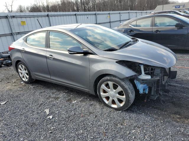 5NPDH4AE0BH076254 - 2011 HYUNDAI ELANTRA GLS GRAY photo 4